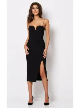 Bec & Bridge Dreamgirl Sweetheart Dress Black Size AU 10 for rent on The Volte - image 1