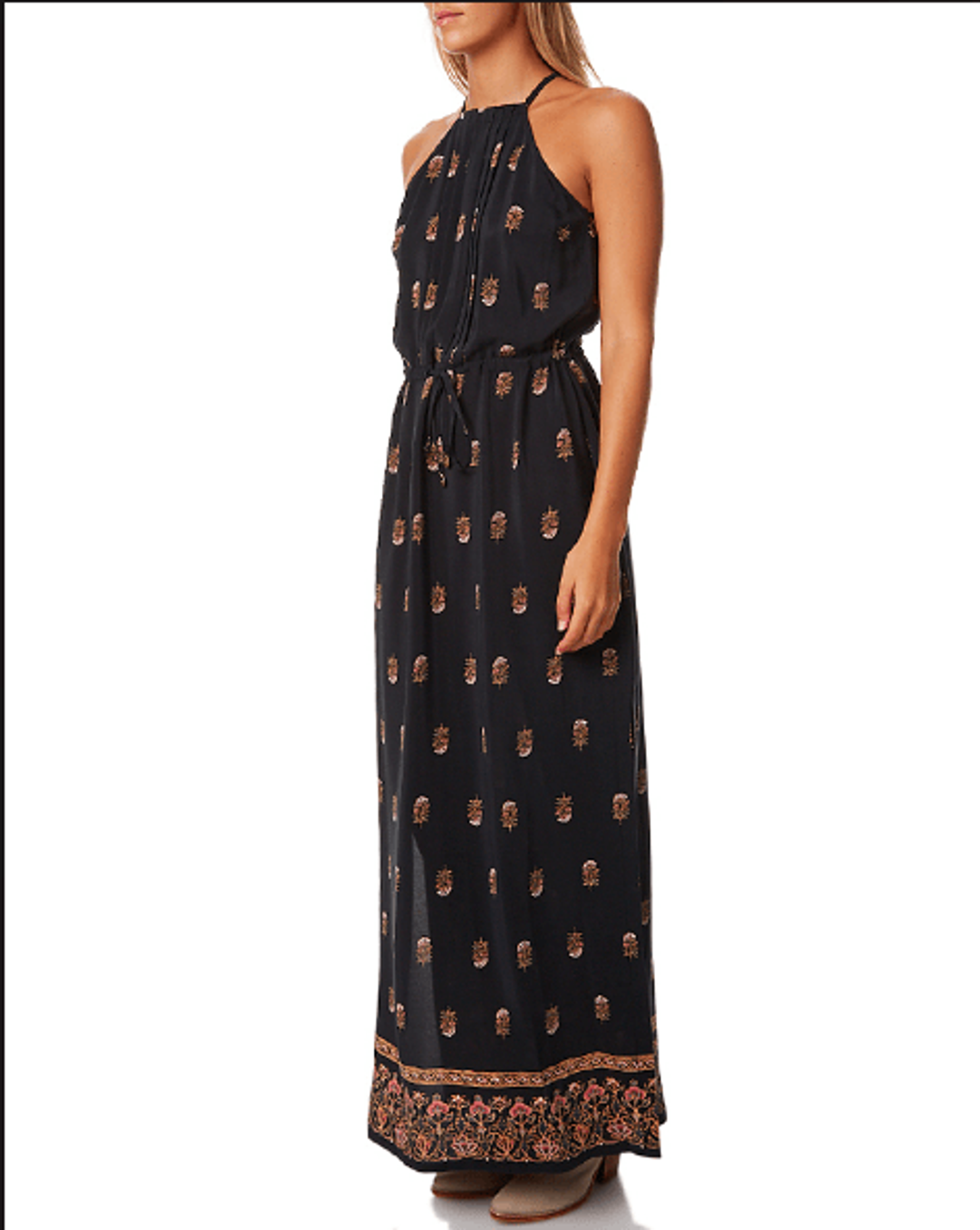 Tigerlily Javan Silk Maxi Dress size 10 for rent on The Volte - main image