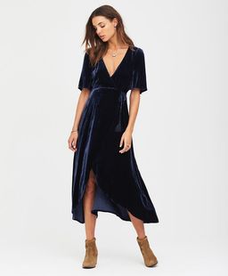 Tigerlily Shaban Velvet Dress size 10 for rent on The Volte - image 1