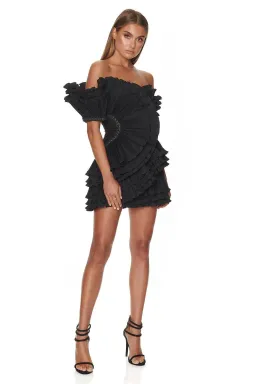 Eliya The Label Kashima Dress Black Size 8 for rent on The Volte - image 1