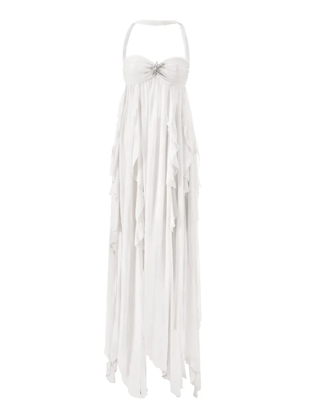 Nana Jacqueline Mariah Dress White Size 8 for rent on The Volte - main image