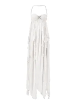 Nana Jacqueline Mariah Dress White Size 8 for rent on The Volte - image 7