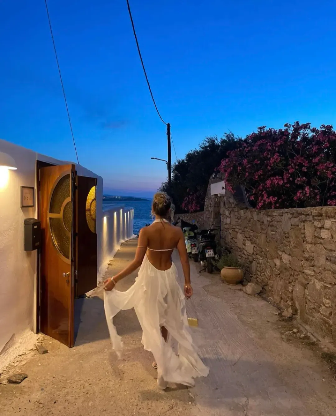 Nana Jacqueline Mariah Dress White Size 8 for rent on The Volte - main image