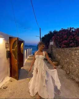 Nana Jacqueline Mariah Dress White Size 8 for rent on The Volte - image 4