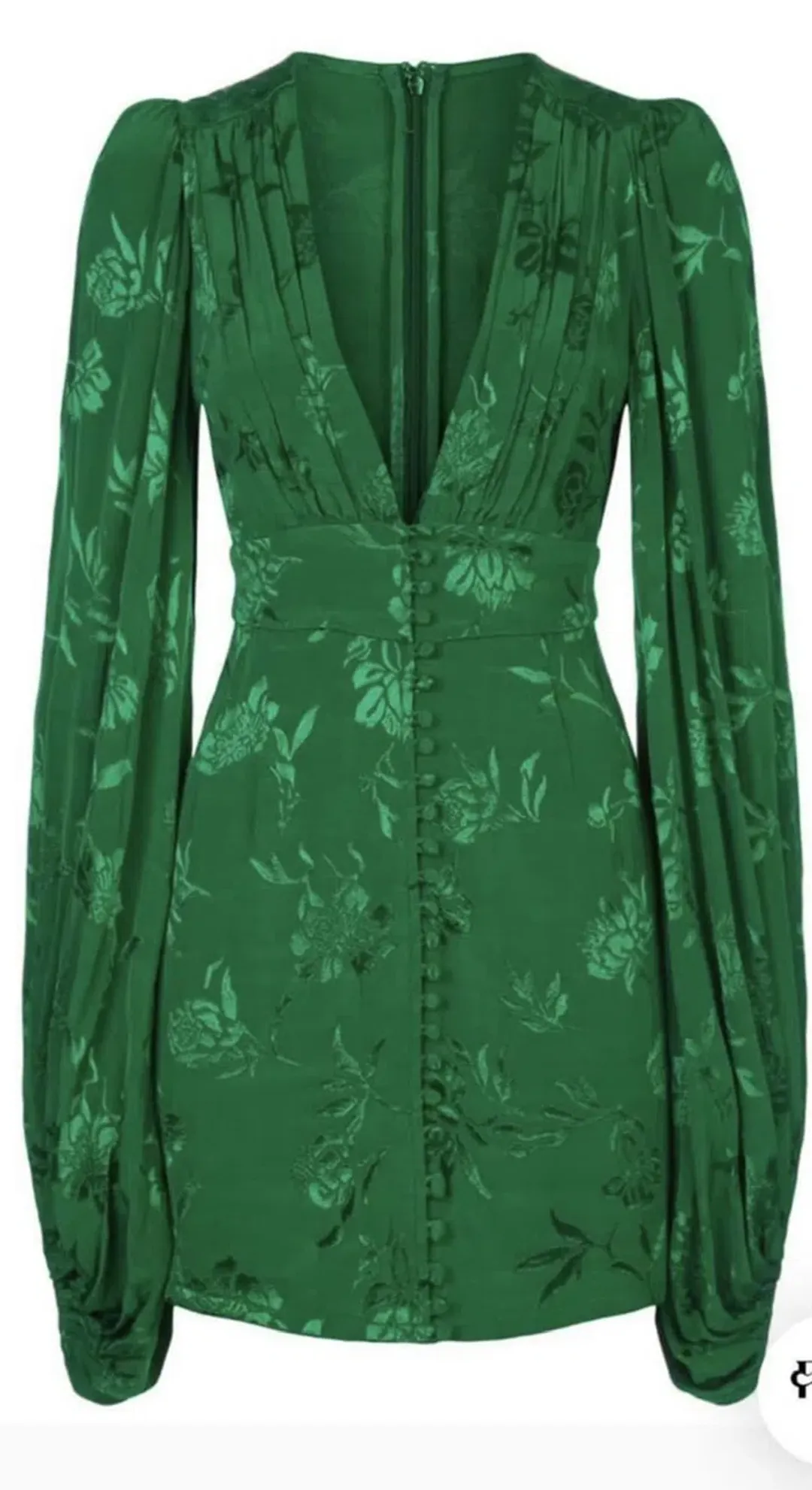 Rat & Boa Isabella Dress Green Size AU 6 for rent on The Volte - main image