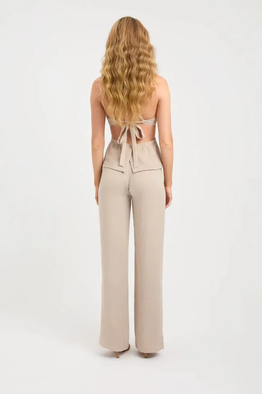 Kookai Haymen Set Beige Size AU 8 for rent on The Volte - main image