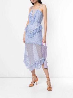 Alice McCall Wonders Ruffled Dress Periwinkle Size 10 for rent on The Volte - image 3