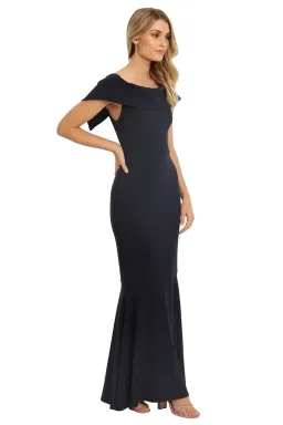 Camilla and Marc Akane Gown Navy Size 6 for rent on The Volte - image 2