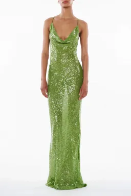 Rat & Boa Gaia Dress Green Size XS/Au 6 for rent on The Volte - image 1