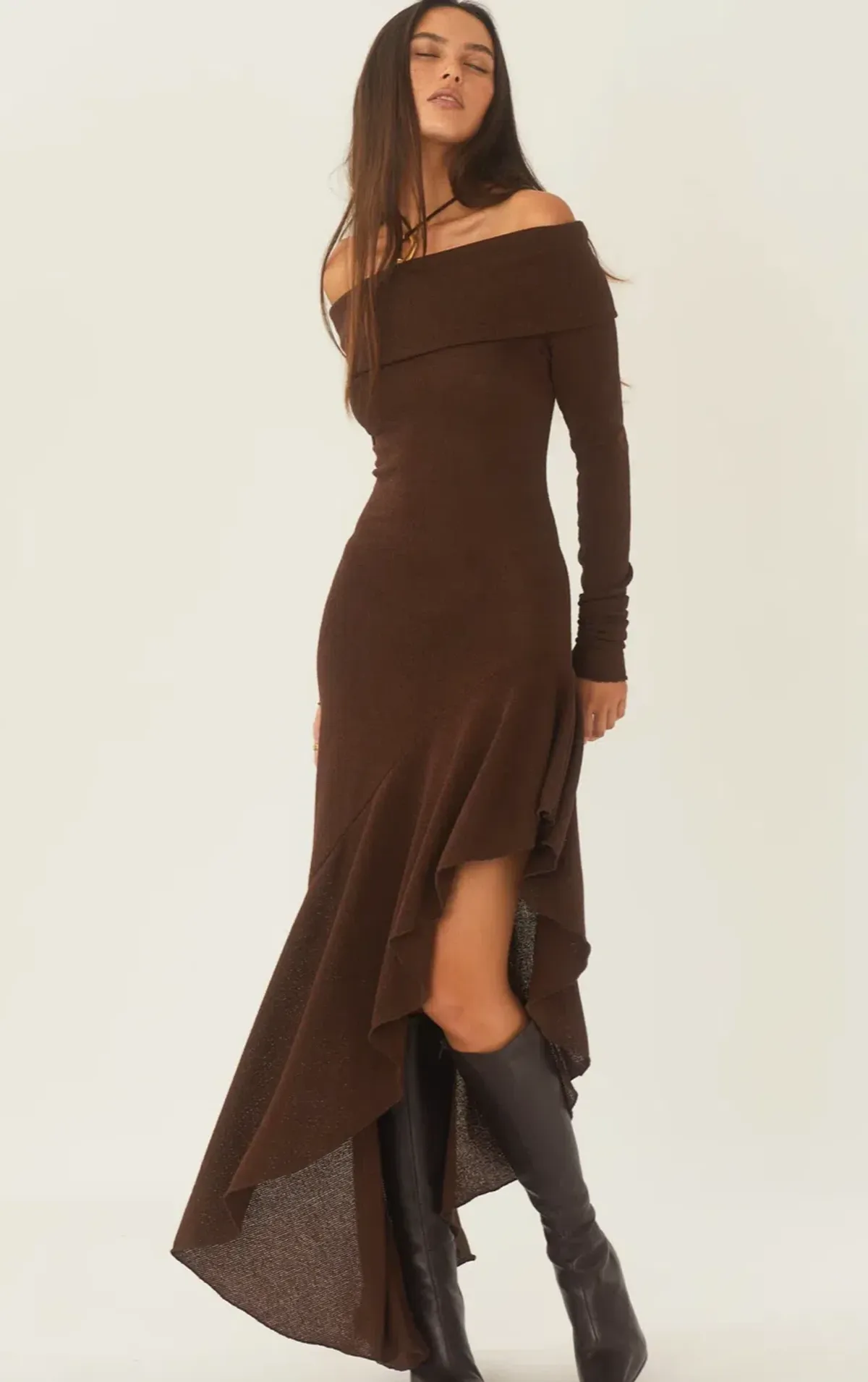 Arcina Ori Bella Dress Brown Size AU 6 - Image 1