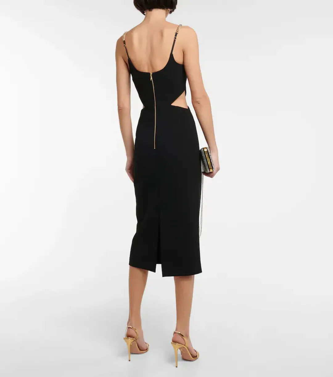 Rebecca Vallance Hermosa Dress Black Size 10 for rent on The Volte - main image