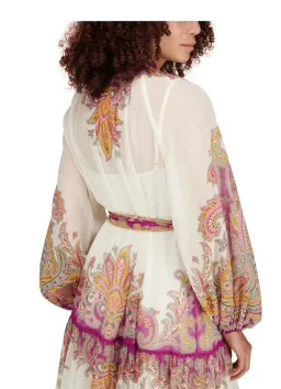 Zimmermann Teddy Tiered Midi Dress Multi Size 0P / AU 6 for rent on The Volte - image 3