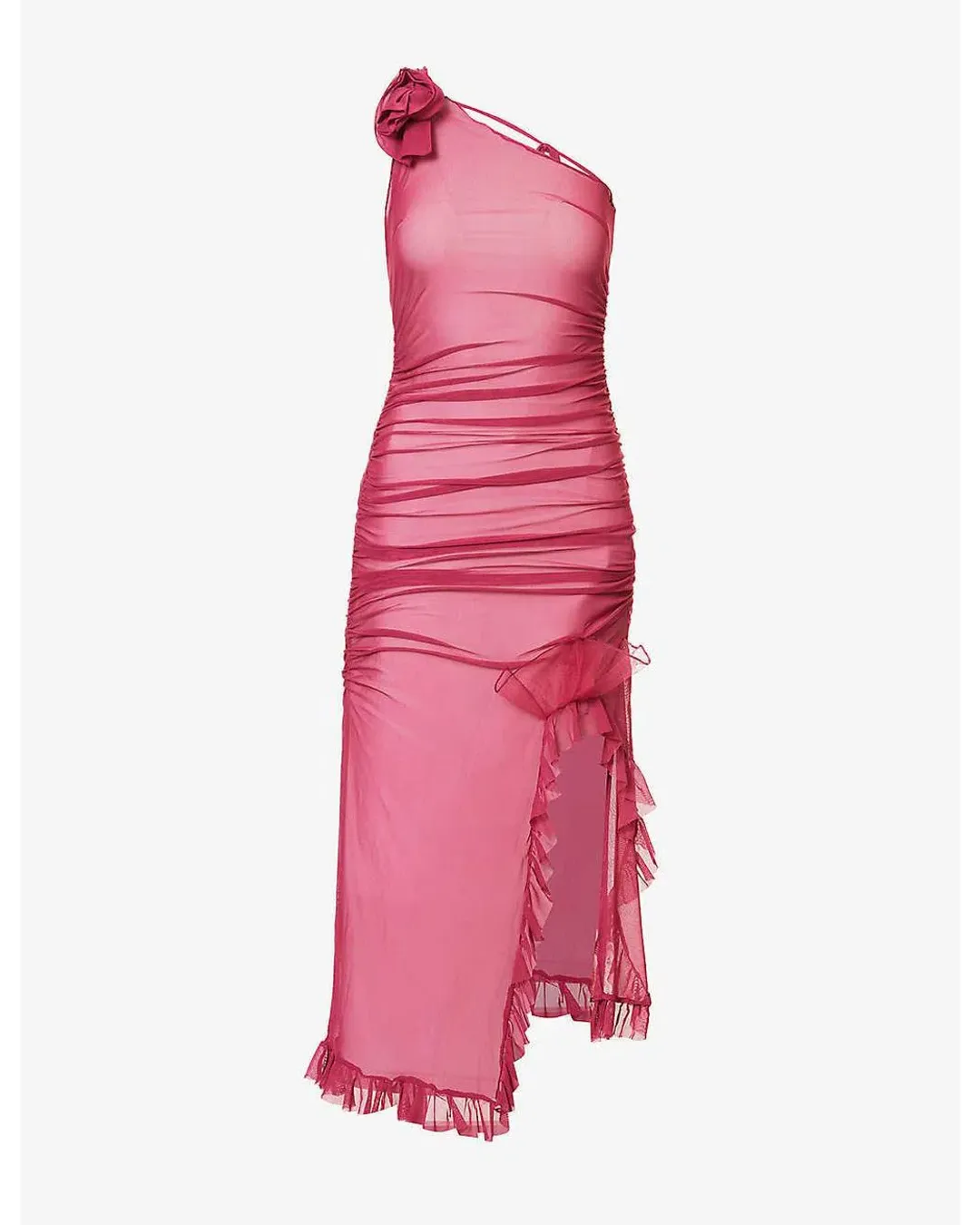 House Of Sunny Dolce Vita Dress Magenta Size 8 for rent on The Volte - main image