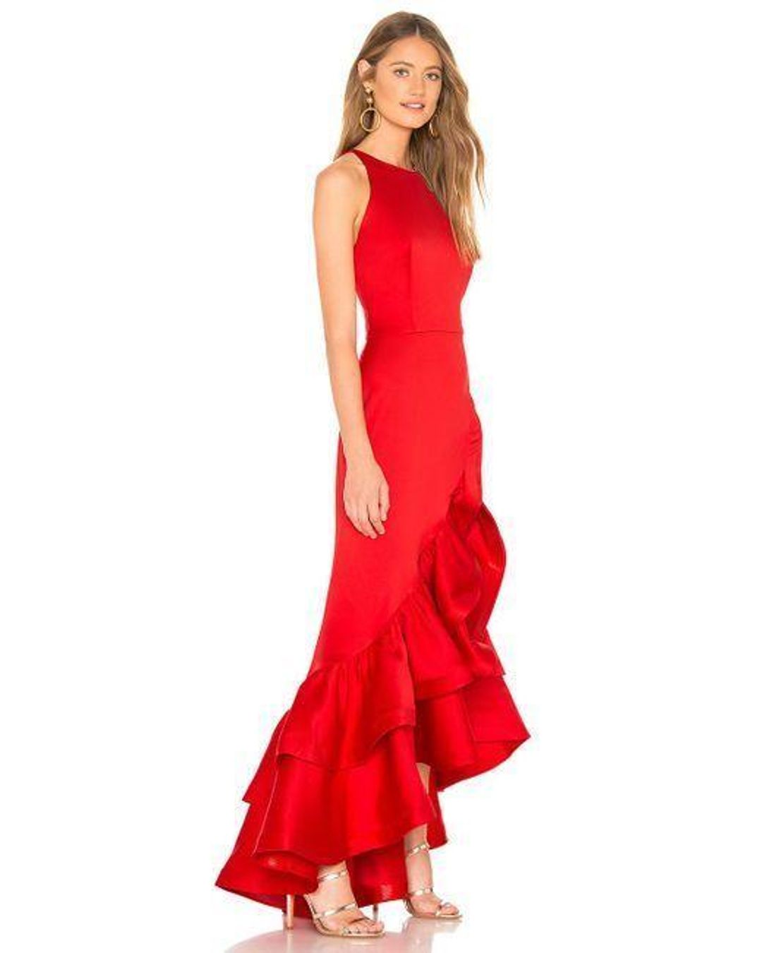 Bronx and Banco Frida Red Flame dress Size 6 for rent on The Volte - main image