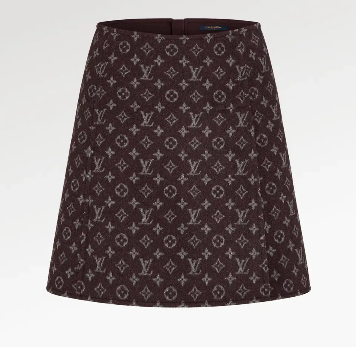 Loui Vuitton Monogram Martingale Mini Skirt Print Size 36/AU 6 - Image 3