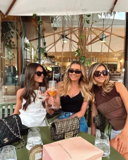 Fendi Mini Baguette Jacquard FF Fabric Bag for rent on The Volte - image 2