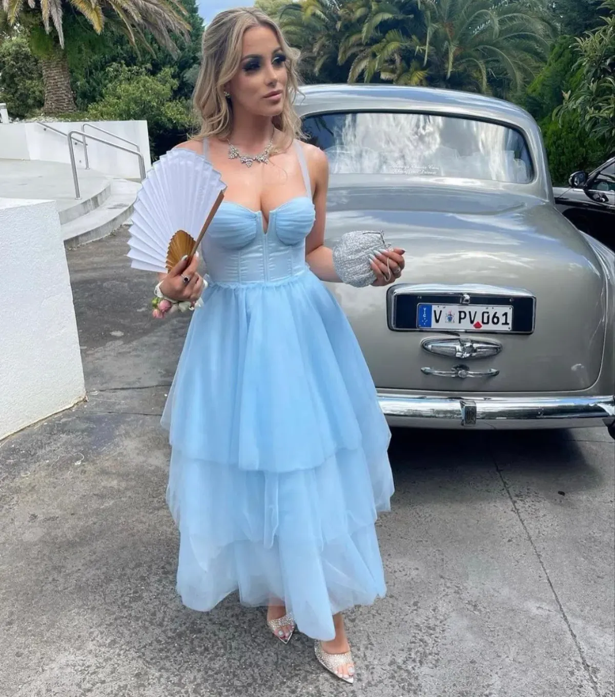 Alamour the Label Jolie Dress Blue - Image 2