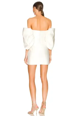 Solace London Elina Mini Dress White Size 6 for rent on The Volte - image 2