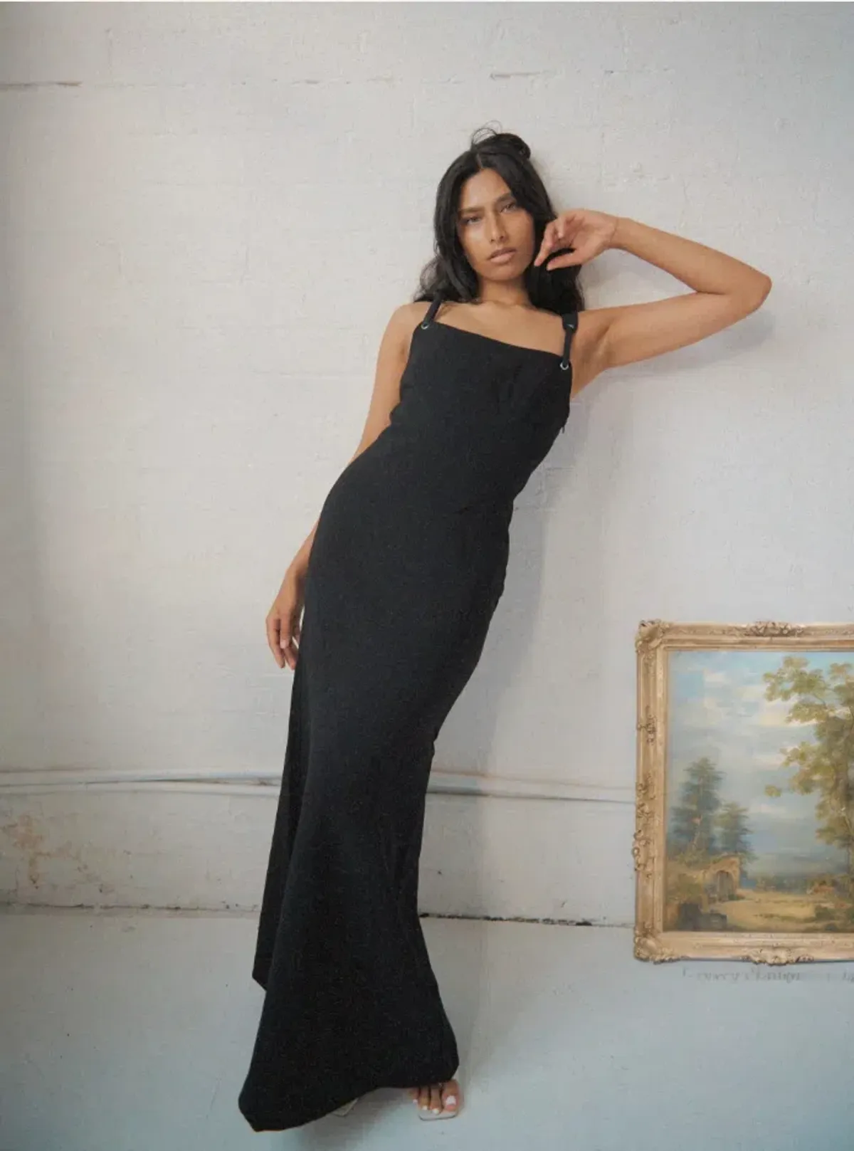 Paris Georgia Lottie Dress Black Size S/Au 8 - Image 2