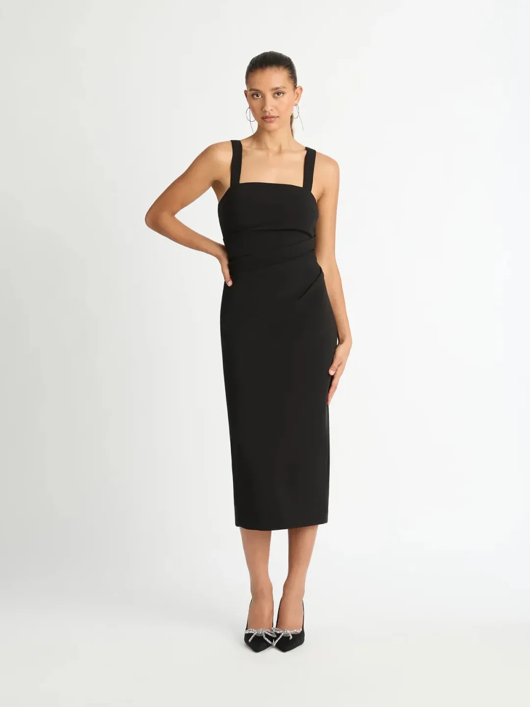 Sheike Dallas Dress Black Size 6 for rent on The Volte - main image