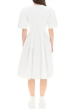 Alexander McQueen Piquet Midi Dress White Size S / Au 8 for rent on The Volte - image 3