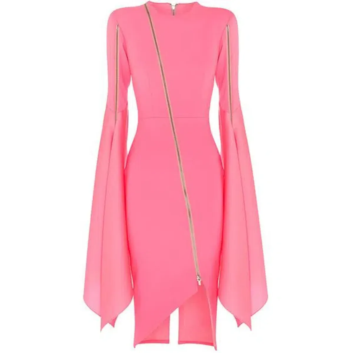 Alex Perry Darcy Dress Pink Size 6 - Image 2