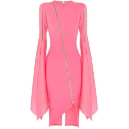 Alex Perry Darcy Dress Pink Size 6 for rent on The Volte - image 2