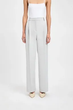 Kookai Ariel Pleated Pant Soft Grey Size AU 8 for rent on The Volte - image 3