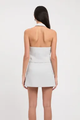 Kookai Ariel Staple Vest Grey Size AU 10 for rent on The Volte - image 3