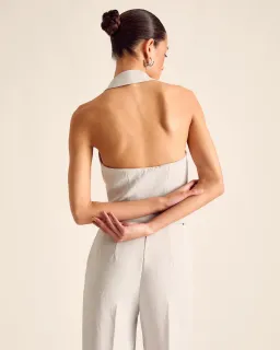 Kookai Ariel Staple Vest Grey Size AU 10 for rent on The Volte - image 4