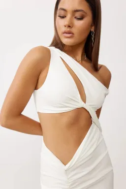 Lexi Mist Dress White Size AU 10 for rent on The Volte - image 2