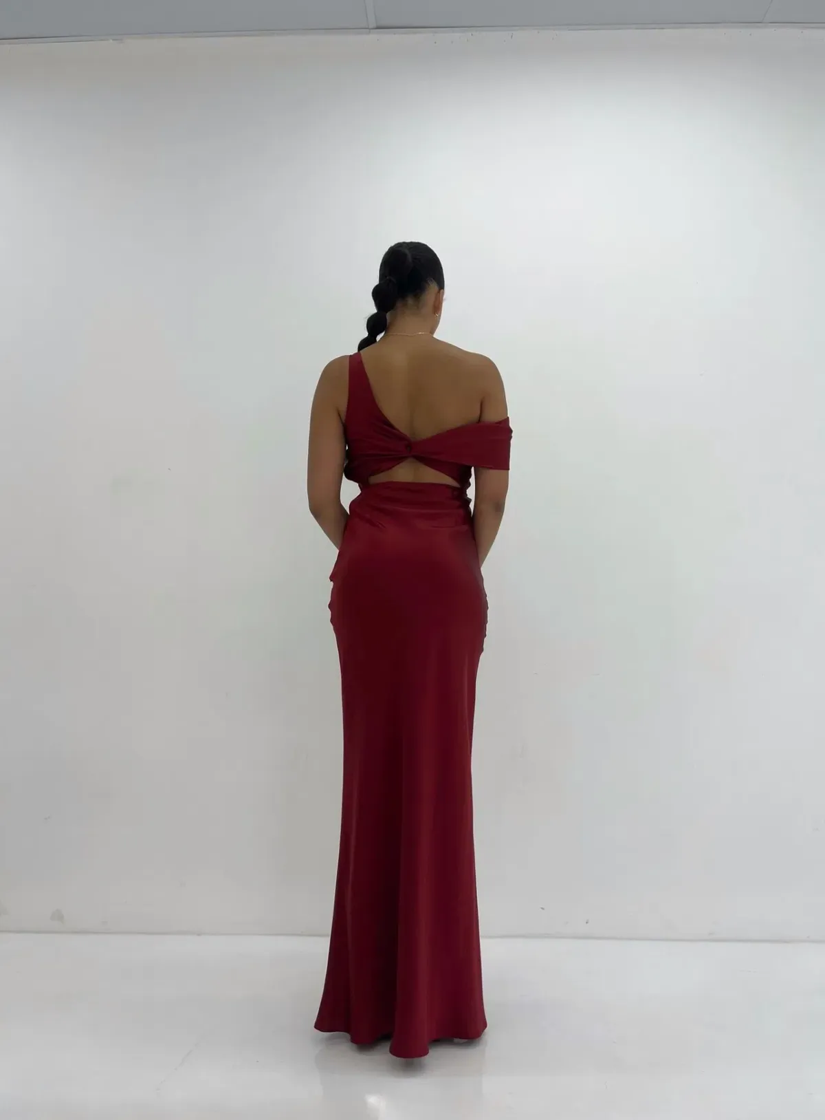 Natalie Rolt Tamika Gown Maxi Red AU 8 - Image 3