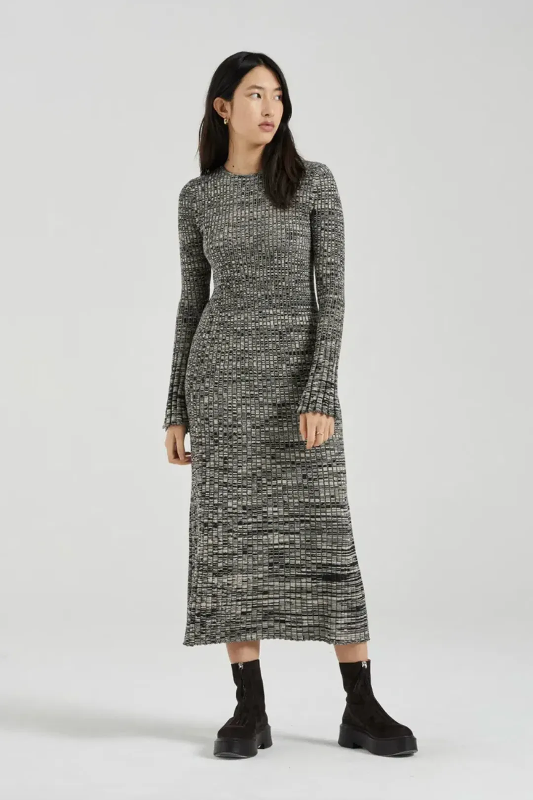 Friends with Frank The Cleo Dress Black Size M/AU 10 for rent on The Volte - main image