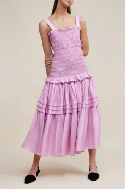 Acler Lysia Dress Jasmine Purple Size 10 for rent on The Volte - image 1