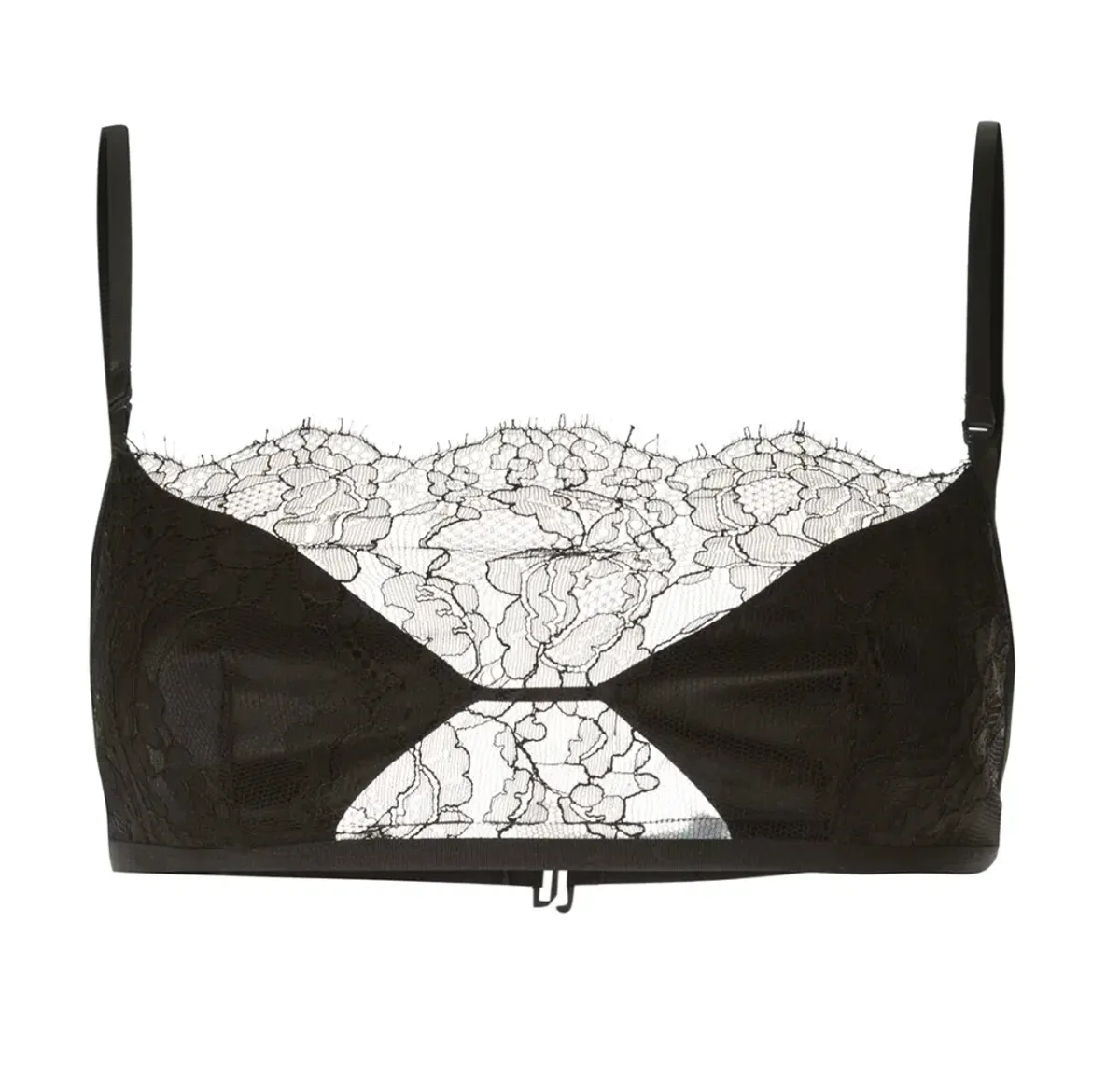 Dion Lee Lace-embellished Bralette Black Size XS / AU 6 - Image 3