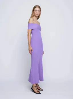 Anna Quan Brea Midi Dress Lilac Size 10 for rent on The Volte - image 2