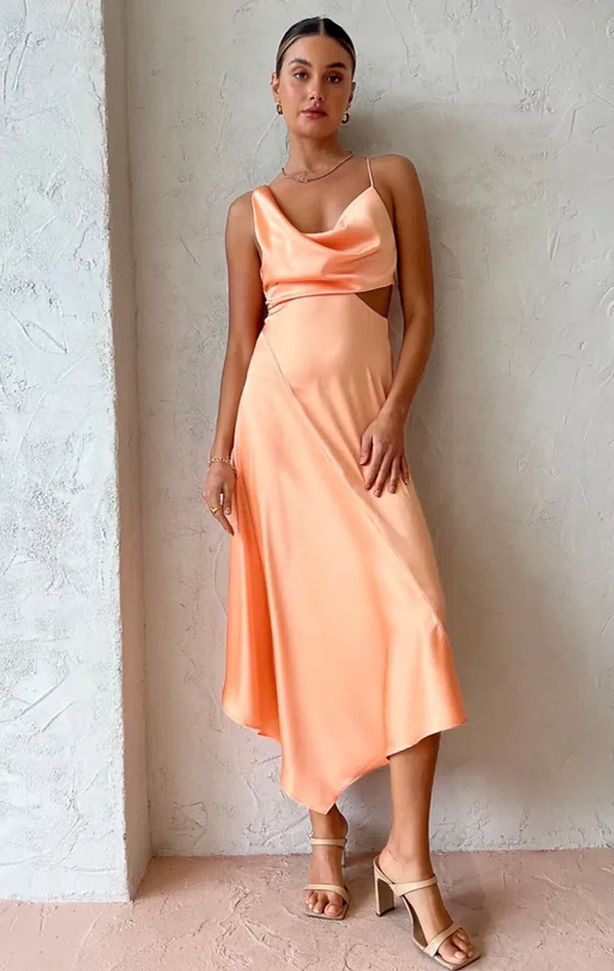 One Fell Swoop Josephine Dress Peach Size 10 - Image 1