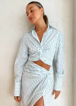 Anna Quan Alina Dress in Riviera Size 6 for rent on The Volte - image 2