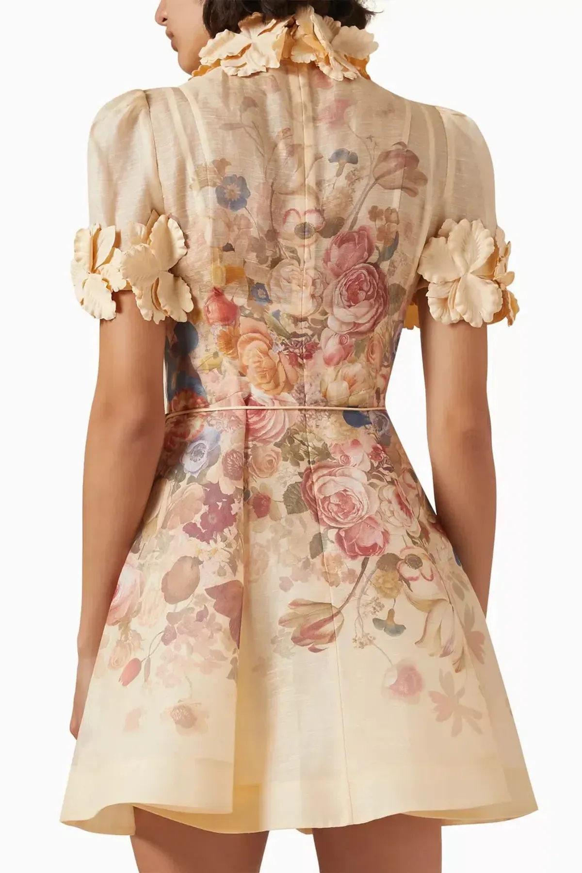 Zimmermann Luminosity Liftoff Mini Dress Print Size 2/ AU 12 - Image 3