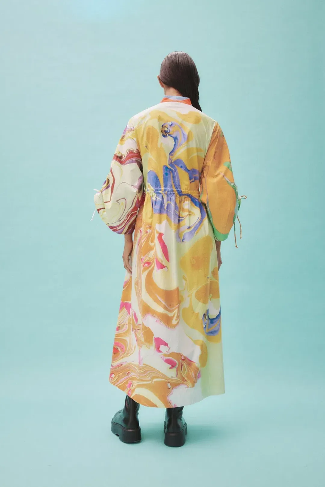 Alemais Luca Shirtdress Multi Size 14 for rent on The Volte - main image