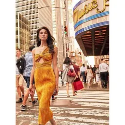 Alice McCall Power Lady Midi Dress Sunset Size 4 for rent on The Volte - image 3