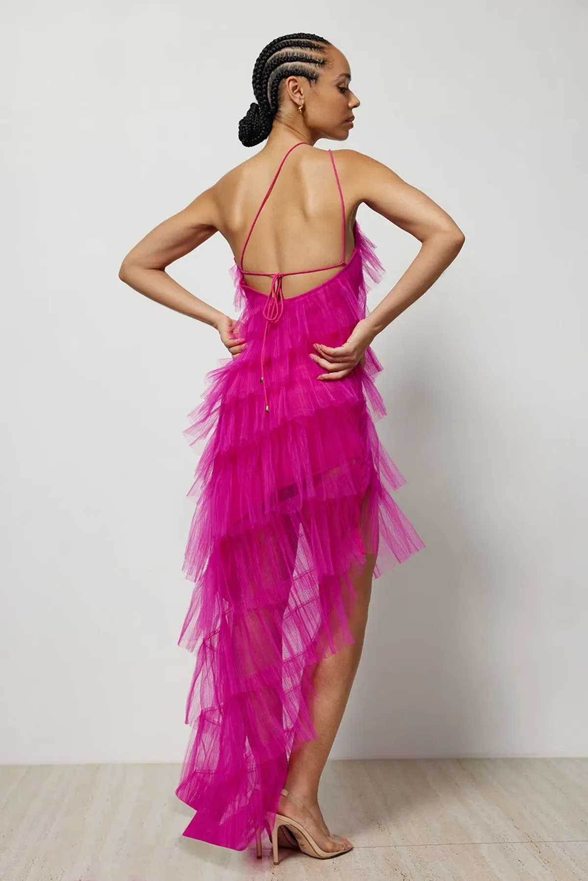 Lexi Astra Dress Pink Size 12 - Image 3