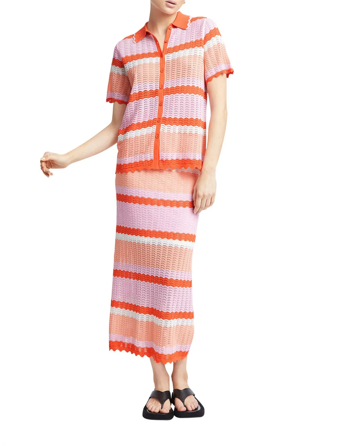 Steele Kono Polo & Lucia Skirt Set Multi Size AU 10 - Image 3