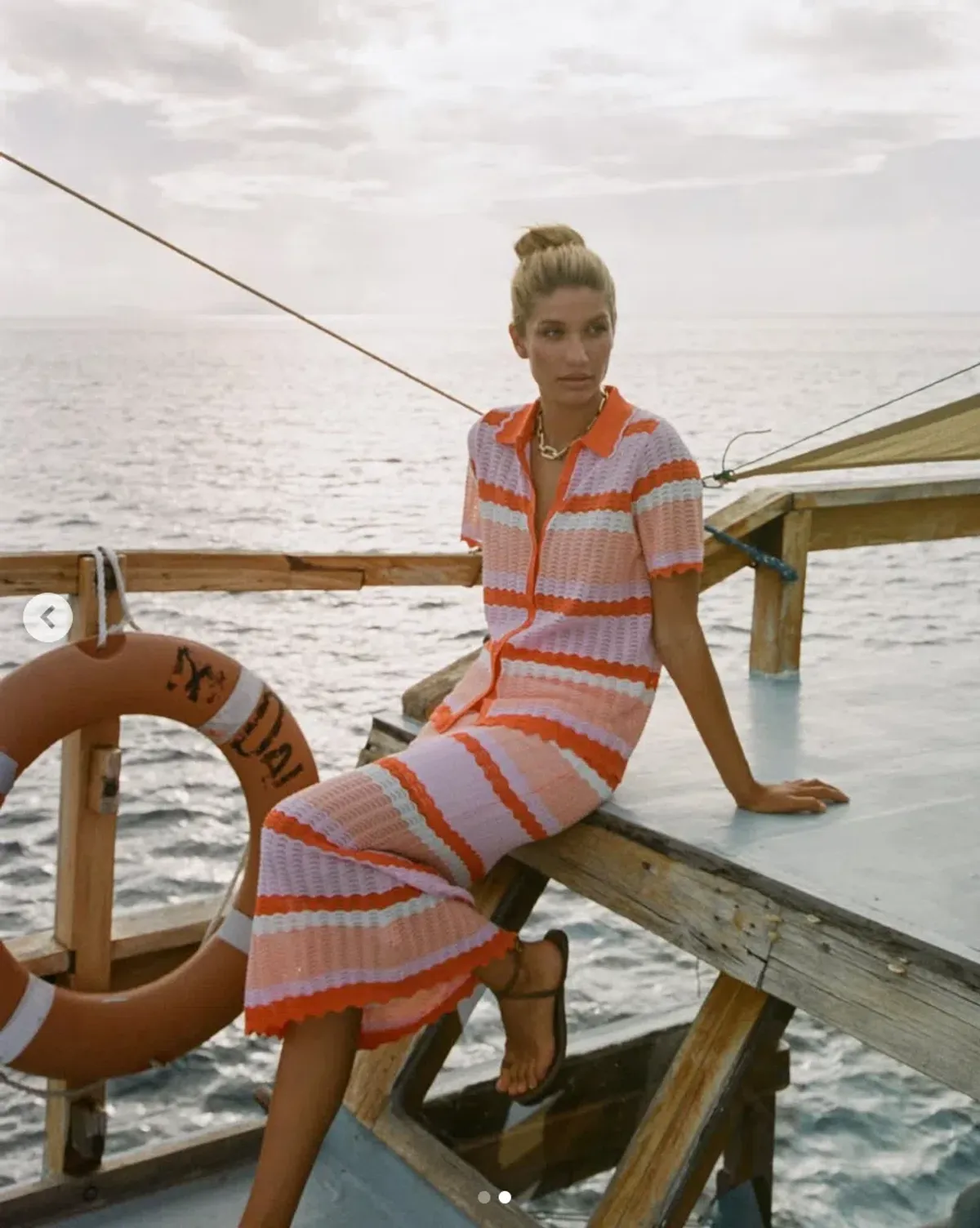 Steele Kono Polo & Lucia Skirt Set Multi Size AU 10 - Image 2