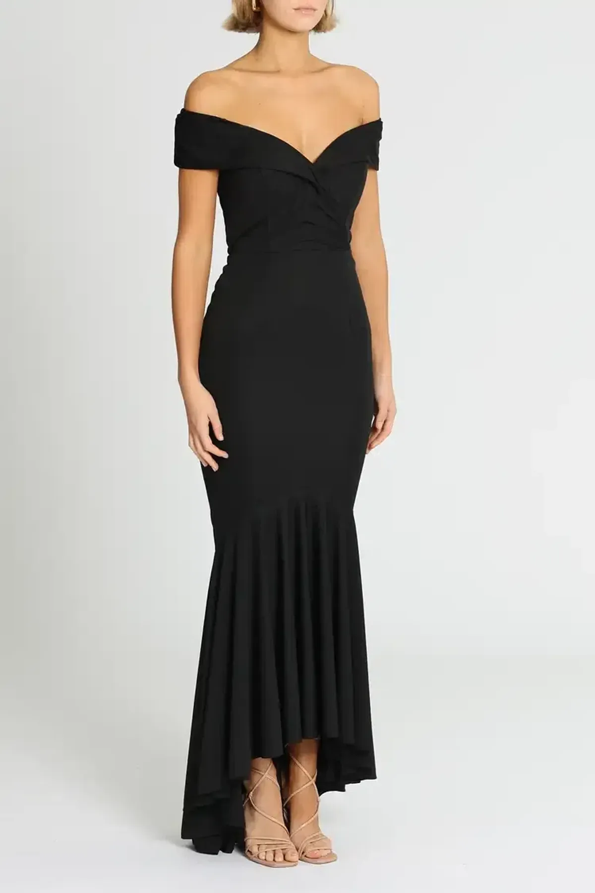 Jadore Elyse Gown Black Size AU 16 - Image 2