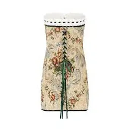 With Jean Sabrin Tabi Mini Dress Green Size 12 for rent on The Volte - image 2