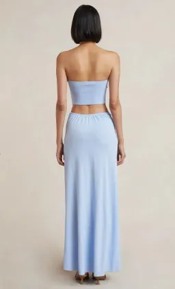 Bec & Bridge Miranda Knit Dress Blue Size 6 for rent on The Volte - image 3