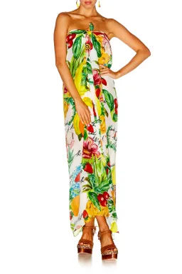 Camilla There's No Place Like Rio Round Neck Kaftan One Size for rent on The Volte - image 4