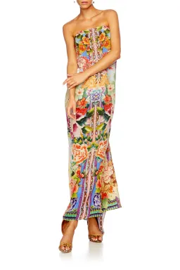 Camilla Flower Hour Round Neck Kaftan One Size for rent on The Volte - image 5