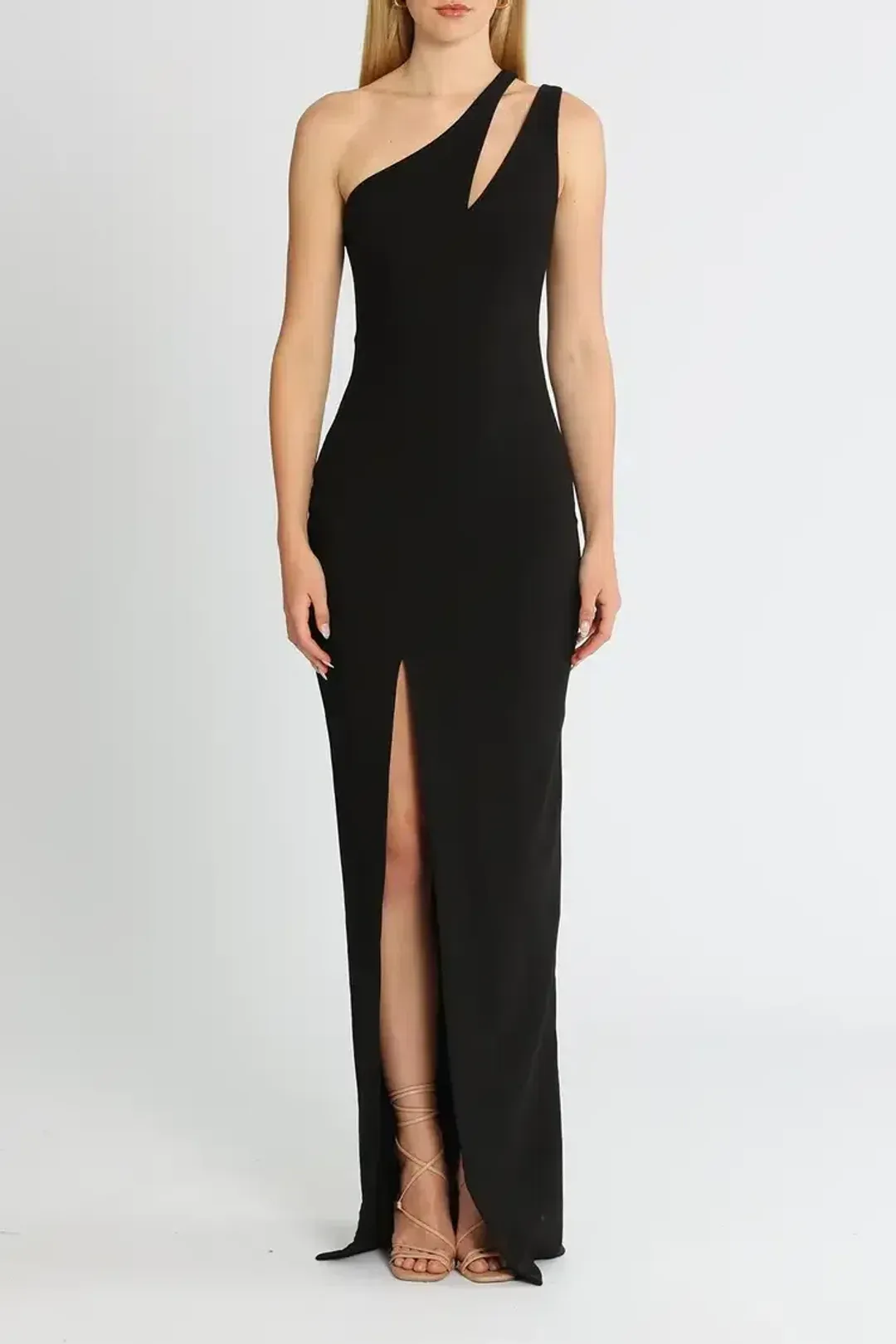 Likely NYC Roxy Gown Black Size 6 for rent on The Volte - main image